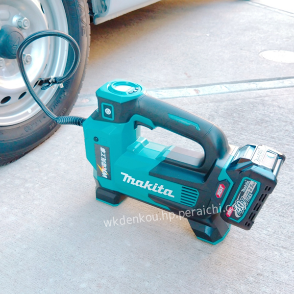 ＷＫ電気工事：タイヤの空気圧をチェック